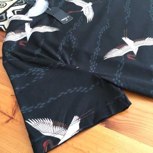 Black T Bird Accents Stretch Loose Fit - Picture 4 of 7